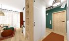 Projekt domu KA210 Sz - parterowy dom o powierzchni 67,71 m², dach dwuspadowy - ujęcie 15