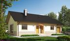 Projekt domu Erin II G1 energo plus - parterowy dom o powierzchni 86,46 m², dach dwuspadowy - ujęcie 2