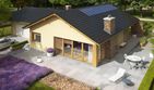 Projekt domu India G2 reco (wersja B) energo plus - parterowy dom o powierzchni 120,92 m², dach dwuspadowy - ujęcie 2