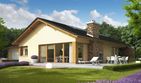 Projekt domu India G2 reco (wersja B) energo plus - parterowy dom o powierzchni 120,92 m², dach dwuspadowy - ujęcie 3