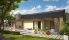 Projekt domu India G2 reco (wersja B) energo plus - parterowy dom o powierzchni 120,92 m², dach dwuspadowy - ujęcie 4