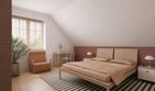 Projekt domu Dzwonek (176) - parterowy z poddaszem dom o powierzchni 116,70 m², dach dwuspadowy - ujęcie 6