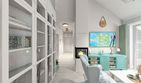 Projekt domu KA220 SZ - parterowy dom o powierzchni 87,67 m², dach dwuspadowy - ujęcie 12