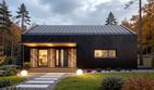 Projekt domu Hana 6 - parterowy dom o powierzchni 86,38 m², dach dwuspadowy - ujęcie 3