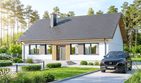 Projekt domu Mokka 17 - parterowy dom o powierzchni 100 m², dach dwuspadowy - ujęcie 2