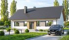 Projekt domu Mokka 17 plus - parterowy dom o powierzchni 110 m², dach dwuspadowy - ujęcie 2