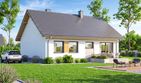 Projekt domu Mokka 16 mini 2 - parterowy dom o powierzchni 80 m², dach dwuspadowy - ujęcie 4