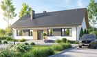 Projekt domu Mokka 17 plus 2 - parterowy dom o powierzchni 122,88 m², dach dwuspadowy - ujęcie 2