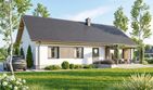 Projekt domu Mokka 17 plus 2 - parterowy dom o powierzchni 122,88 m², dach dwuspadowy - ujęcie 3