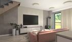 Projekt domu KA227 S - z pełnym piętrem dom o powierzchni 106,95 m², dach płaski - ujęcie 4