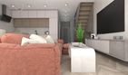 Projekt domu KA227 S - z pełnym piętrem dom o powierzchni 106,95 m², dach płaski - ujęcie 7