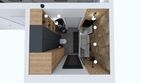 Projekt domu KA237 SZ - parterowy dom o powierzchni 114,32 m², dach dwuspadowy - ujęcie 25