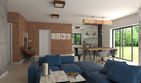 Projekt domu Ka23 war.1 Sz - parterowy dom o powierzchni 144,37 m², dach kopertowy - ujęcie 3