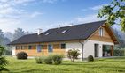 Projekt domu L-317 murowy - parterowy dom o powierzchni 155,96 m², dach dwuspadowy - ujęcie 2