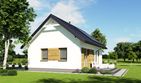 Projekt domu N31-BG - parterowy dom o powierzchni 53,14 m², dach dwuspadowy - ujęcie 4