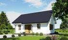 Projekt domu N31-BG - parterowy dom o powierzchni 53,14 m², dach dwuspadowy - ujęcie 2