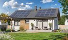 Projekt domu Tebe 7 - parterowy dom o powierzchni 60 m², dach dwuspadowy - ujęcie 2