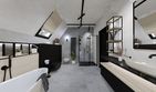 Projekt domu Ka258 T - parterowy z poddaszem dom o powierzchni 161,05 m², dach dwuspadowy - ujęcie 37