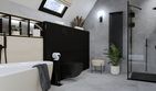 Projekt domu Ka258 T - parterowy z poddaszem dom o powierzchni 161,05 m², dach dwuspadowy - ujęcie 38
