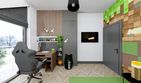 Projekt domu Ka273 T - parterowy z poddaszem dom o powierzchni 91,55 m², dach dwuspadowy - ujęcie 24