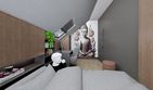 Projekt domu Ka273 T - parterowy z poddaszem dom o powierzchni 91,55 m², dach dwuspadowy - ujęcie 31
