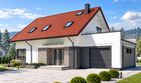 Projekt domu N41-G1 - parterowy z poddaszem dom o powierzchni 128,77 m², dach dwuspadowy - ujęcie 7
