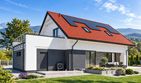Projekt domu N41-G1 - parterowy z poddaszem dom o powierzchni 128,77 m², dach dwuspadowy - ujęcie 8