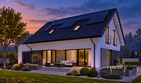 Projekt domu N41-G1 - parterowy z poddaszem dom o powierzchni 128,77 m², dach dwuspadowy - ujęcie 14