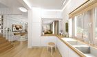 Projekt domu Ka166 T - parterowy z poddaszem dom o powierzchni 156,27 m², dach dwuspadowy - ujęcie 24