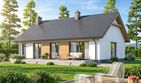 Projekt domu Limonka 2 - parterowy dom o powierzchni 89,73 m², dach dwuspadowy - ujęcie 4