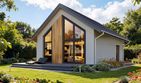 Projekt domu Erna 3 - parterowy dom o powierzchni 64,97 m², dach dwuspadowy - ujęcie 2