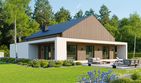 Projekt domu BK-30 - parterowy dom o powierzchni 118,40 m², dach dwuspadowy - ujęcie 3