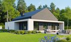 Projekt domu BK-30 - parterowy dom o powierzchni 118,40 m², dach dwuspadowy - ujęcie 4