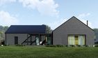Projekt domu uA337v1 - parterowy dom o powierzchni 174,21 m², dach dwuspadowy - ujęcie 4