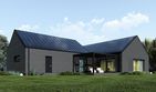 Projekt domu uA337v1 - parterowy dom o powierzchni 174,21 m², dach dwuspadowy - ujęcie 5