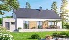 Projekt domu Mokka 20 modern plus 2 - parterowy dom o powierzchni 110,96 m², dach dwuspadowy - ujęcie 4