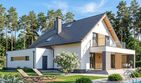 Projekt domu Perfetto 2 - parterowy z poddaszem dom o powierzchni 139,15 m², dach dwuspadowy - ujęcie 3