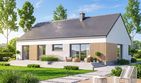 Projekt domu Mokka 18 modern plus - parterowy dom o powierzchni 120 m², dach dwuspadowy - ujęcie 3