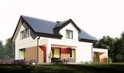 Projekt domu uA333 - parterowy z poddaszem dom o powierzchni 145,30 m², dach dwuspadowy - ujęcie 5