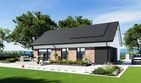 Projekt domu N47-BG - parterowy dom o powierzchni 102,44 m², dach dwuspadowy - ujęcie 10
