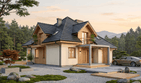 Projekt domu Elegans I PG1 - parterowy z poddaszem dom o powierzchni 138,38 m², dach namiotowy - ujęcie 5