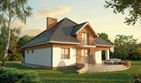 Projekt domu Elegans I PG1 - parterowy z poddaszem dom o powierzchni 138,38 m², dach namiotowy - ujęcie 17