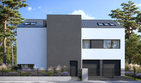 Projekt domu B-472 - z pełnym piętrem i poddaszem dom o powierzchni 89,84 m², dach dwuspadowy - ujęcie 2