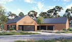 Projekt domu N-242 - parterowy dom o powierzchni 260,31 m², dach wielospadowy - ujęcie 3