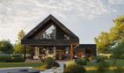 Projekt domu HomeKoncept 166 G2 - parterowy z poddaszem dom o powierzchni 116,27 m², dach dwuspadowy - ujęcie 13