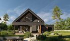 Projekt domu HomeKoncept 166 G2 - parterowy z poddaszem dom o powierzchni 116,27 m², dach dwuspadowy - ujęcie 14