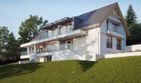 Projekt domu LK&1318 - parterowy z poddaszem dom o powierzchni 273,49 m², dach dwuspadowy - ujęcie 2