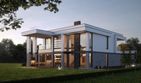 Projekt domu LK&1308 - z pełnym piętrem dom o powierzchni 227,85 m², dach kopertowy - ujęcie 5