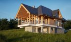 Projekt domu LK&1304 - parterowy z poddaszem dom o powierzchni 269,57 m², dach kopertowy - ujęcie 4