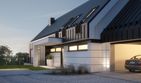 Projekt domu LK&1302 - parterowy z poddaszem dom o powierzchni 174,14 m², dach dwuspadowy - ujęcie 6